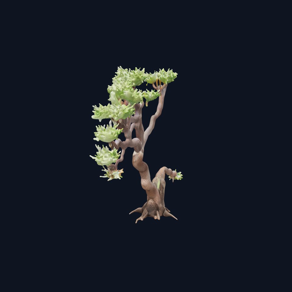 Unique Pine Tree Model Pack for D Environments