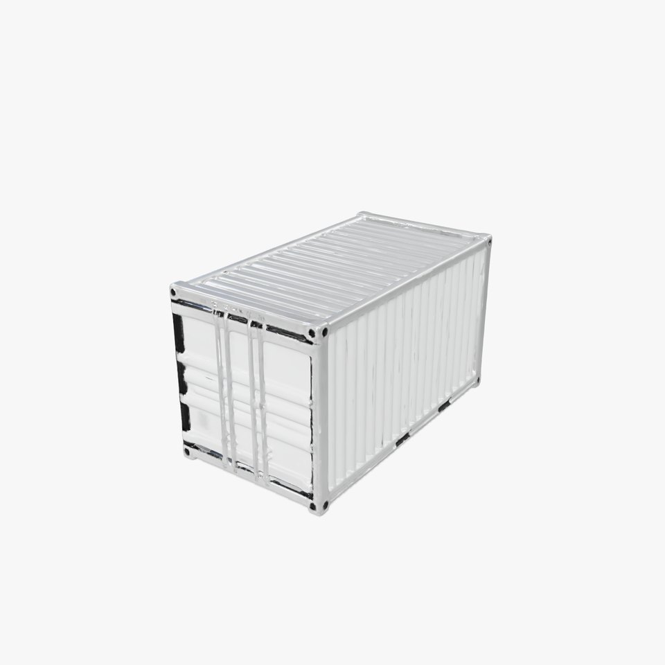 Shipping Container Model Pack  Detailed D Asset