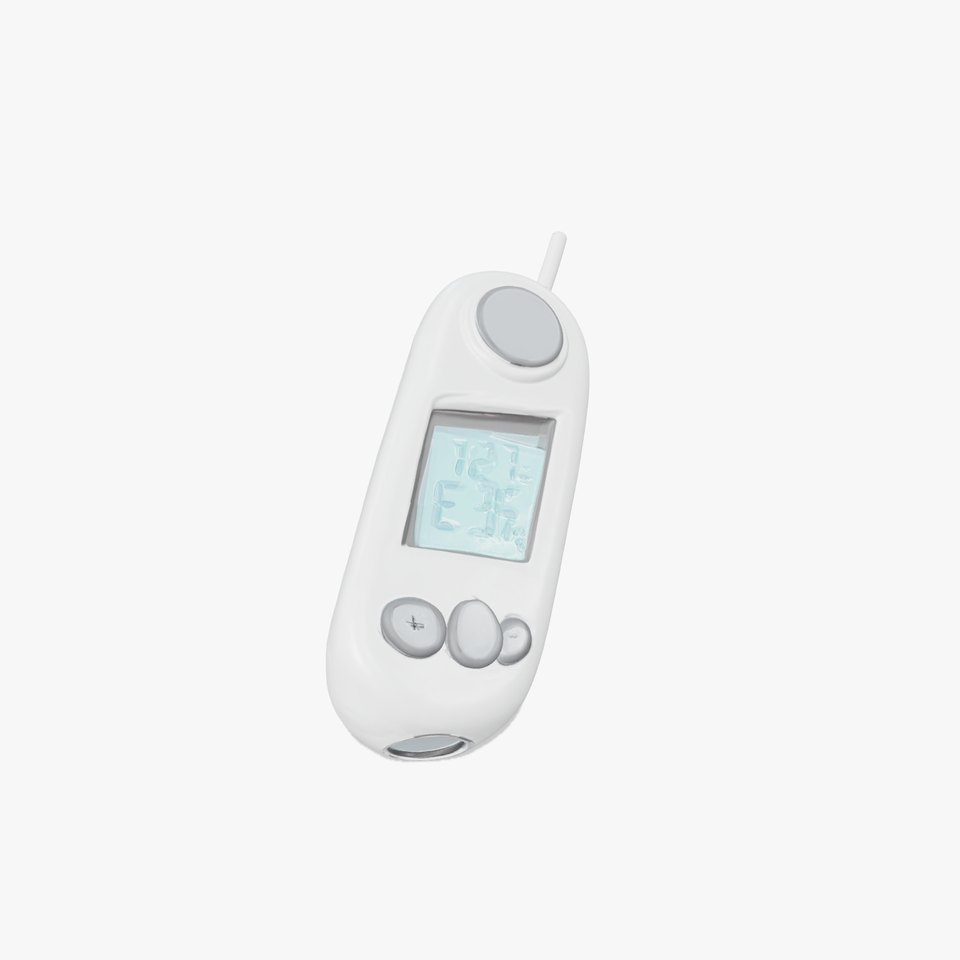 Digital Thermometer Model Pack for Versatile Applications
