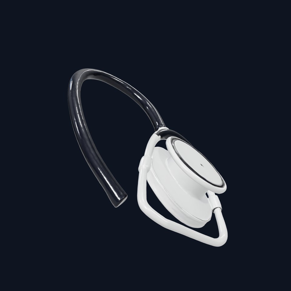 Stethoscope Model Pack for Medical and Educational Visuals