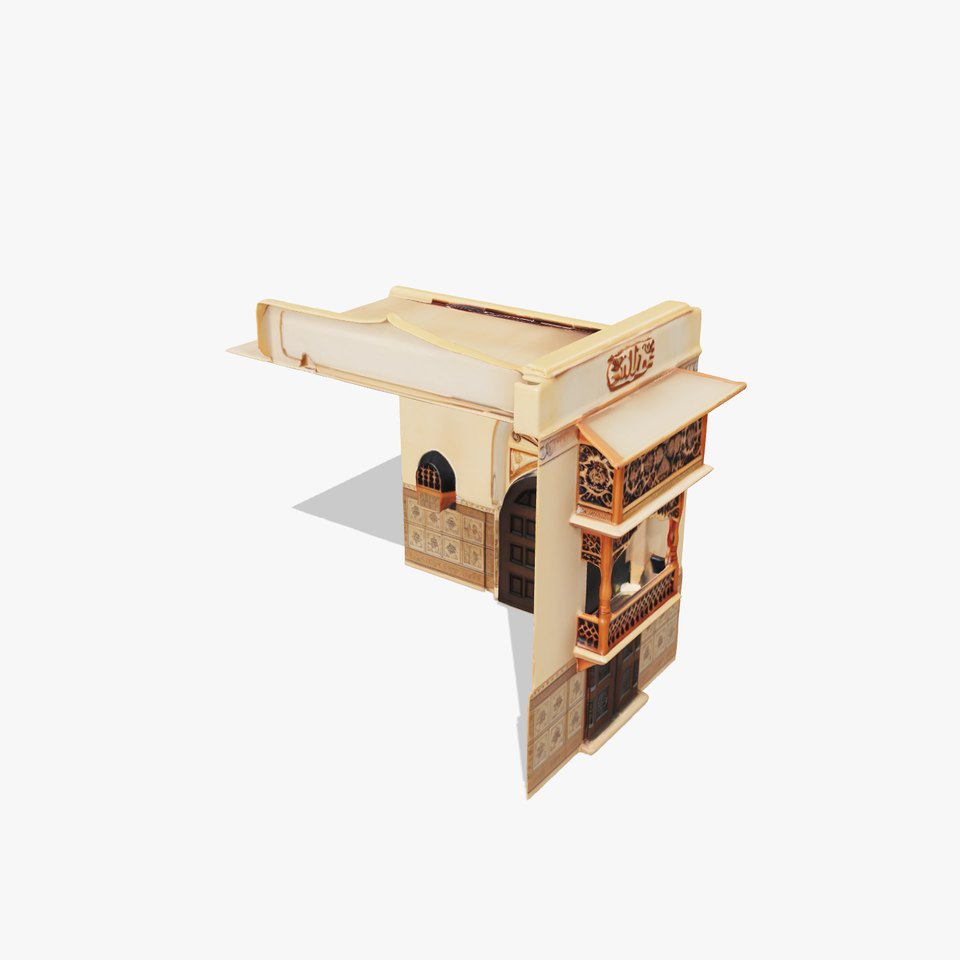 Ornate Arabic Architecture Model Pack