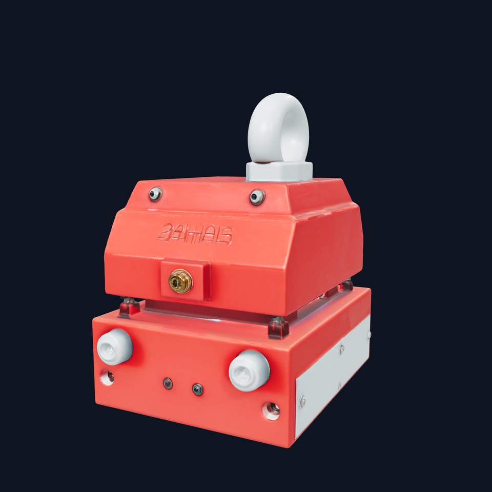 Industrial Magnet Hoist D Model Pack