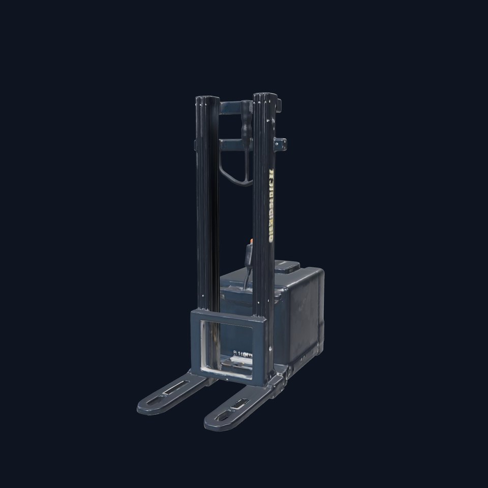 Electric Forklift Model Pack for Industrial Use