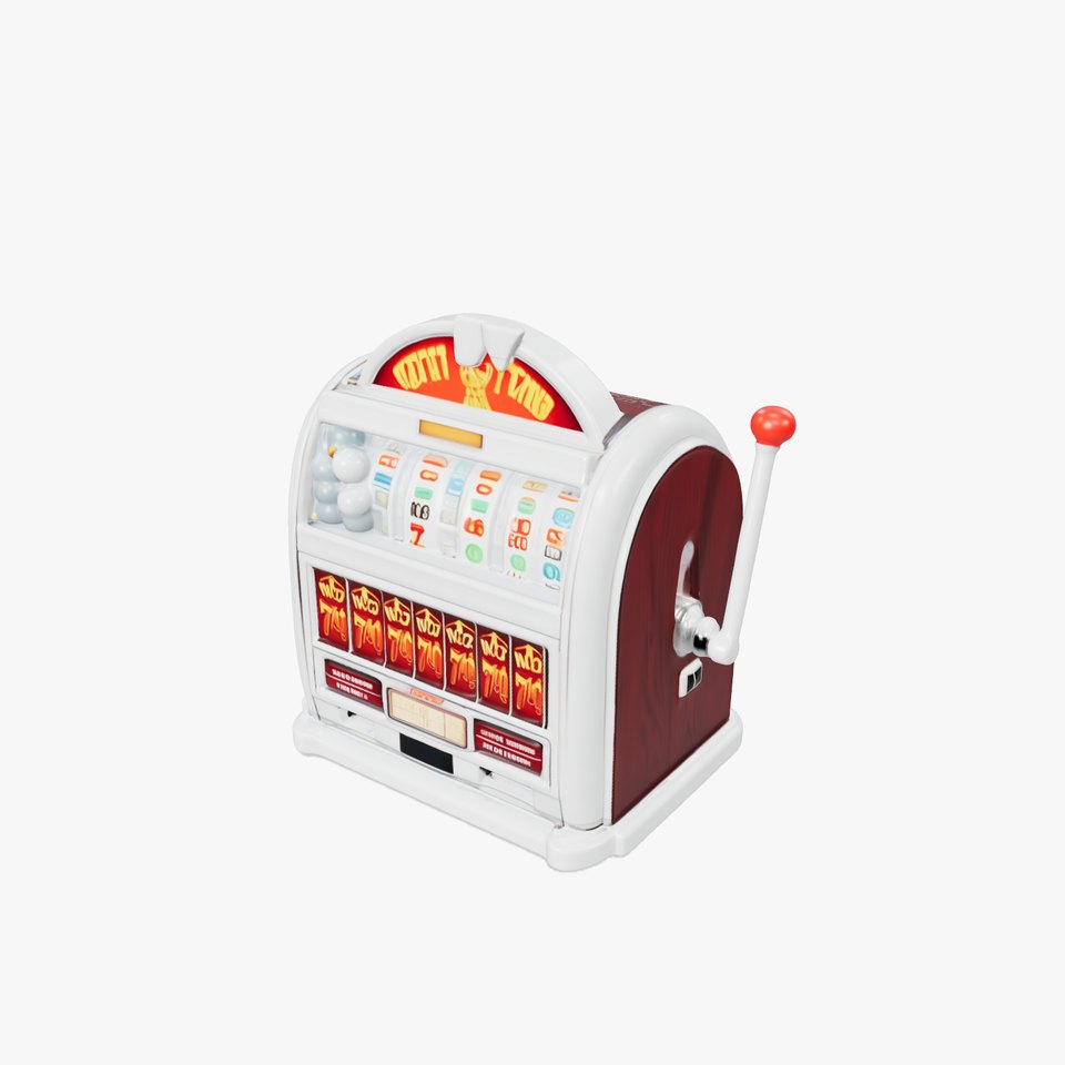Classic Slot Machine Model Pack for D Rendering and Game Development
