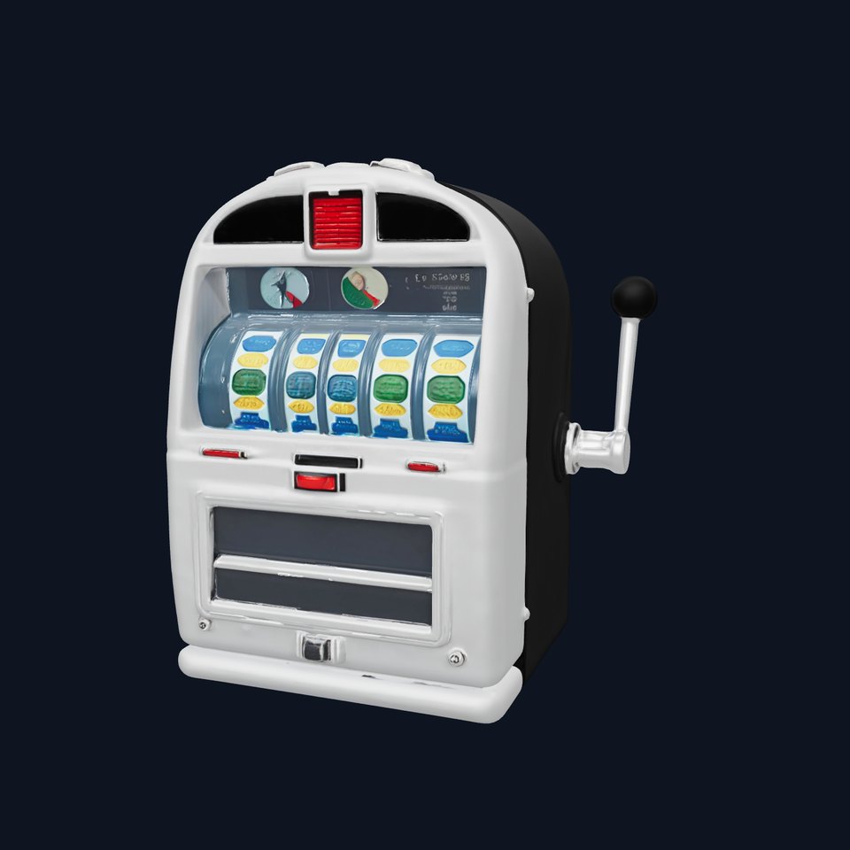 Vintage Slot Machine D Model Pack