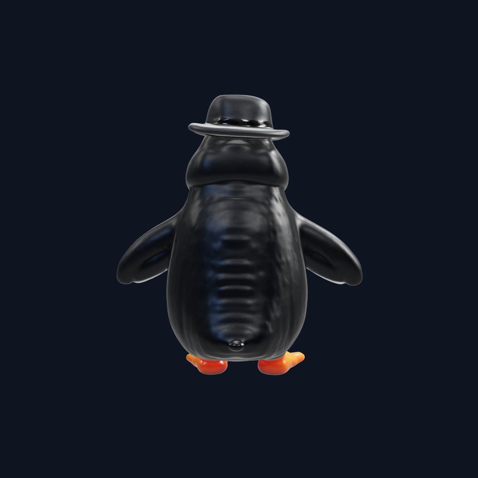 Charming Penguin Character Model Pack