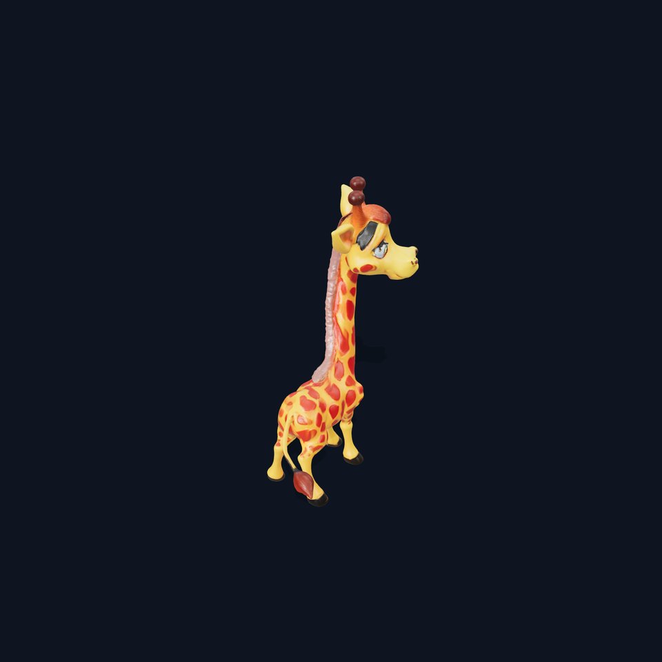 Cartoon Giraffe Model Pack for Animations and Games