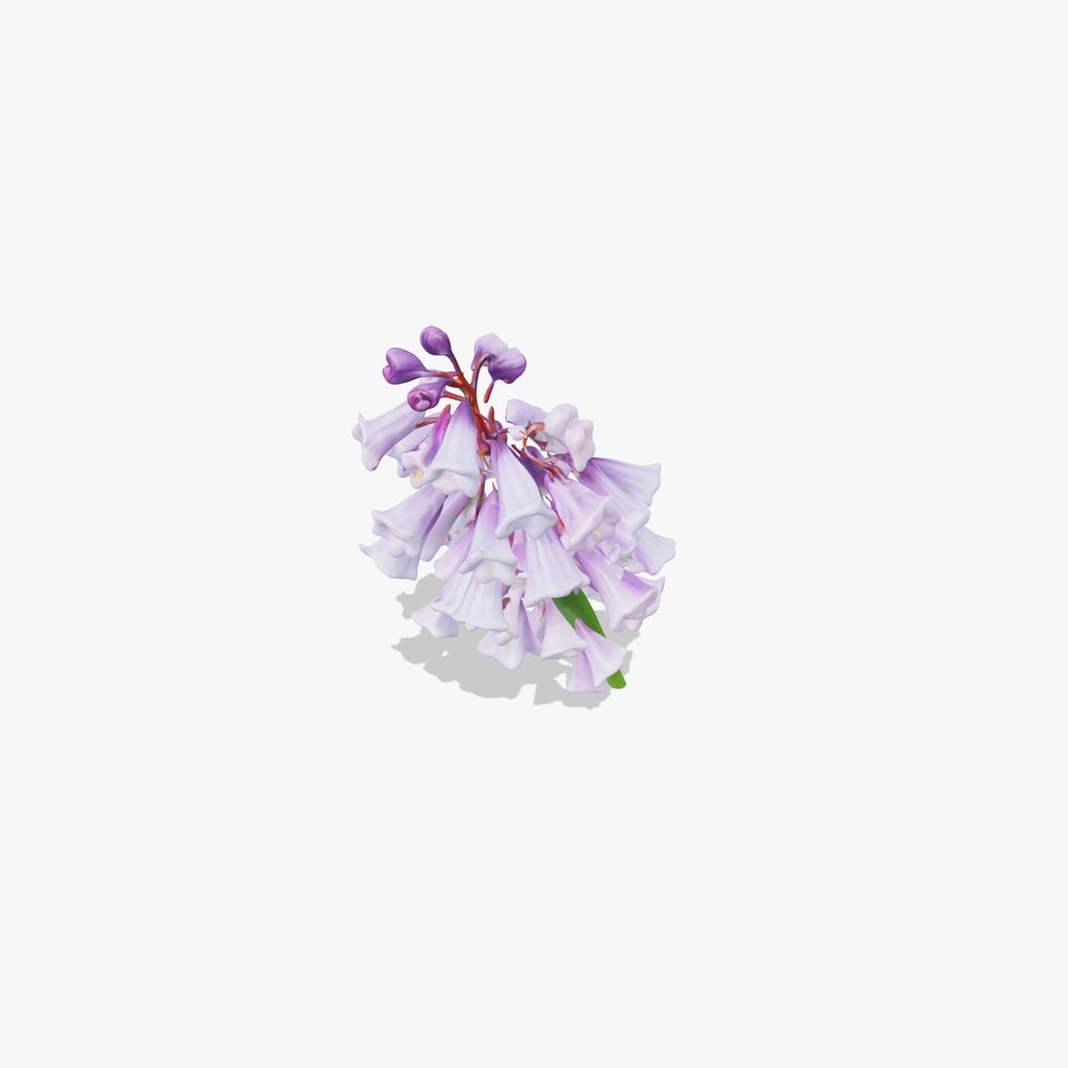 Lilac Hyacinth Flower Model Pack