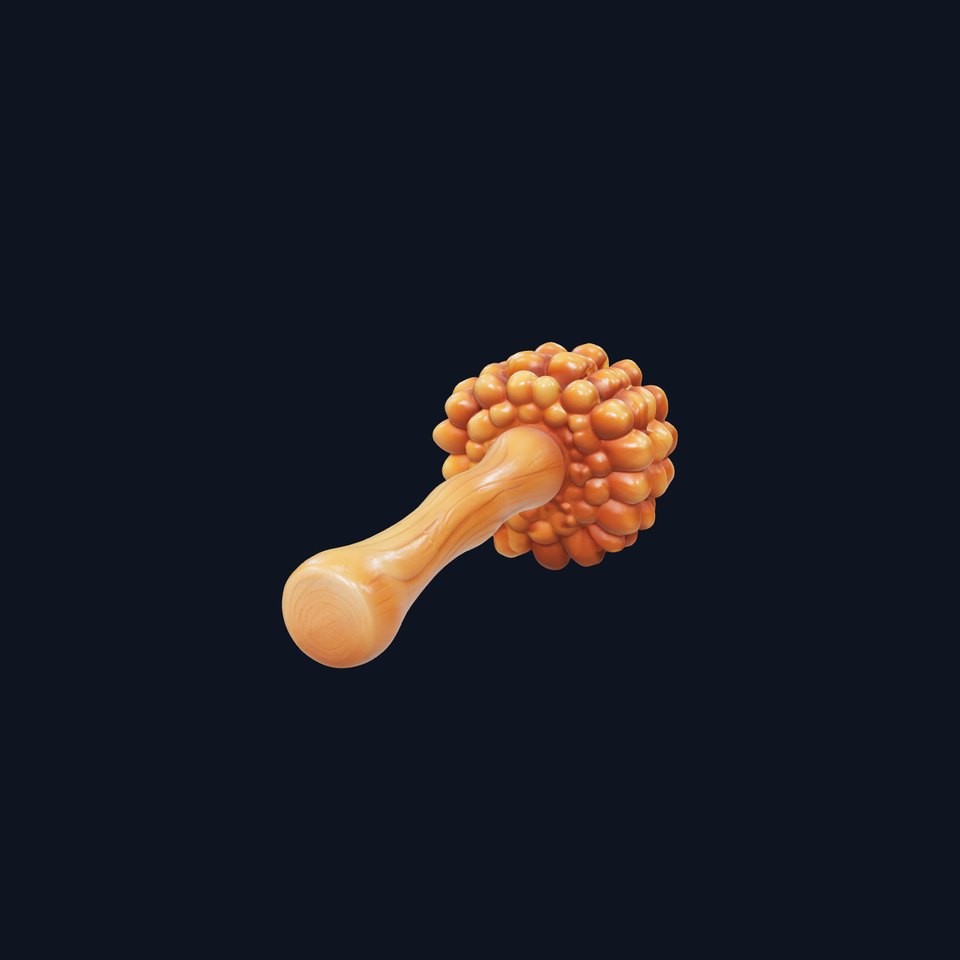 Wooden Massage Roller model pack