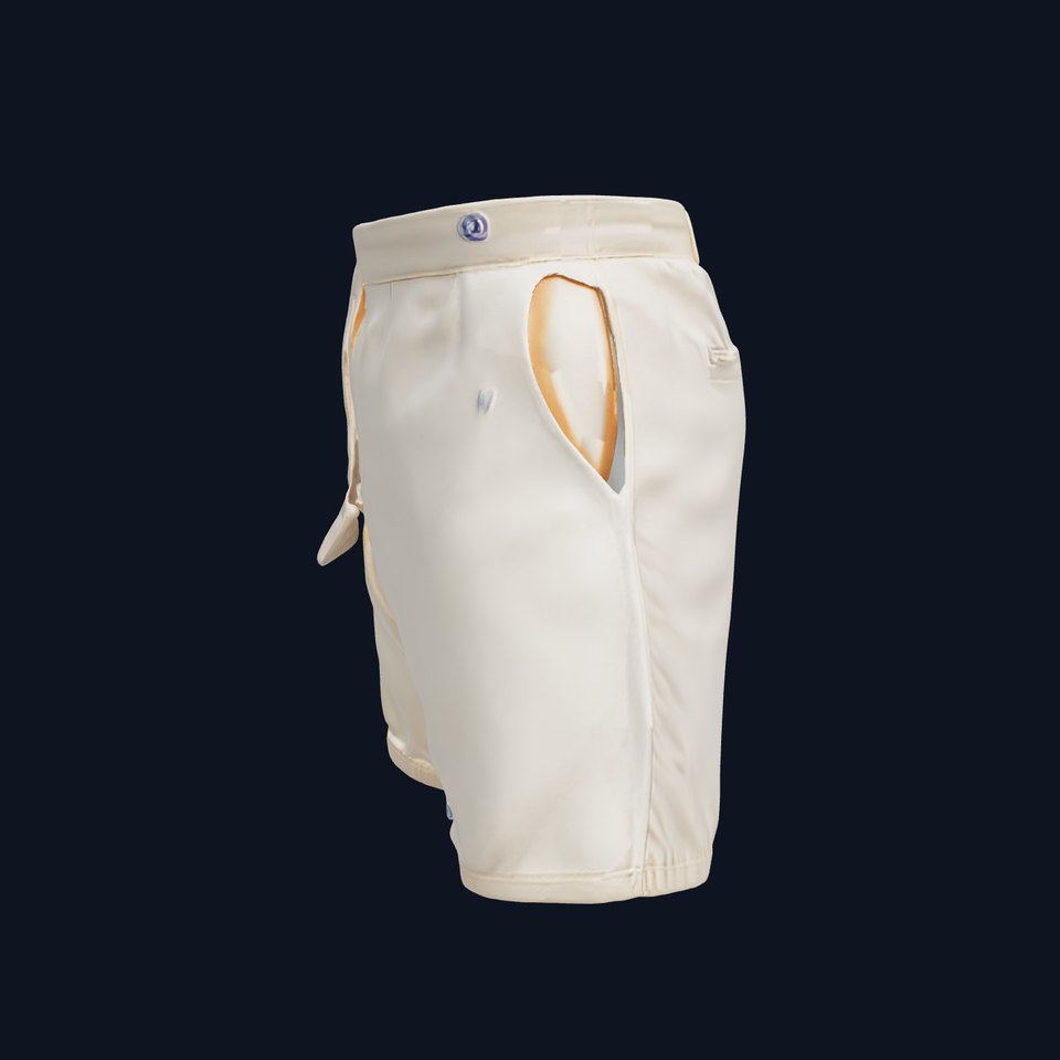 Casual Beige Shorts Model Pack  Versatile Urban Outfit