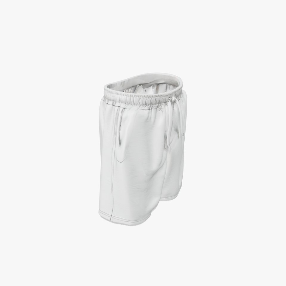 Casual Gray Shorts Model Pack for D Rendering and Games