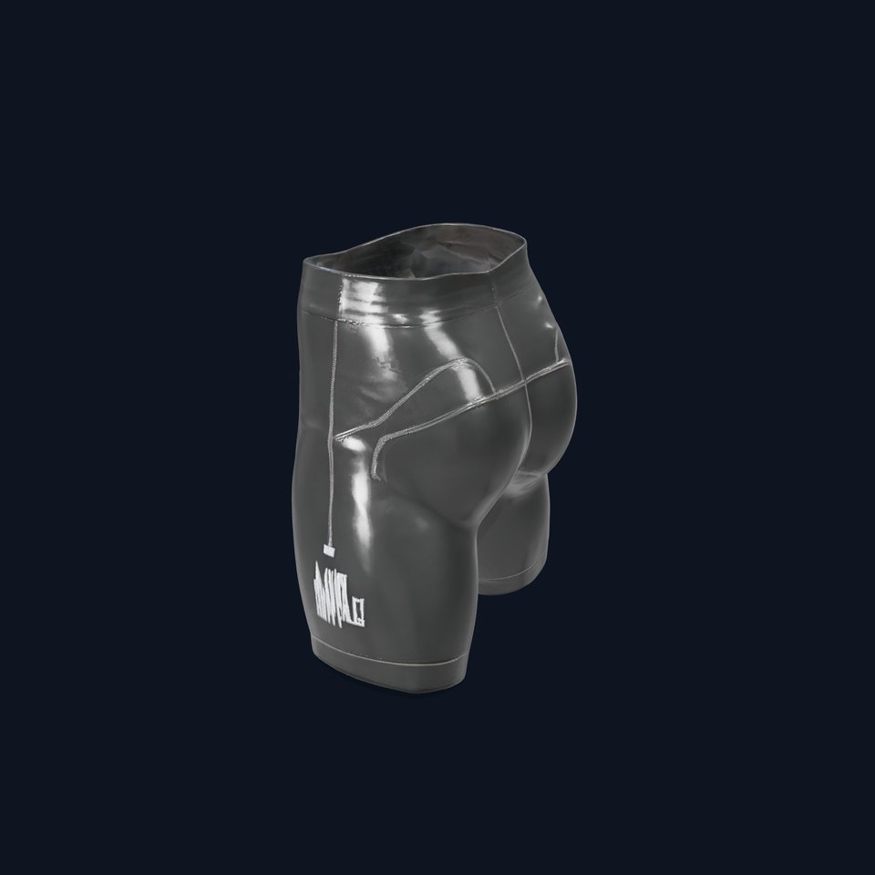 Cycling Shorts Model Pack with Detailed Stitching