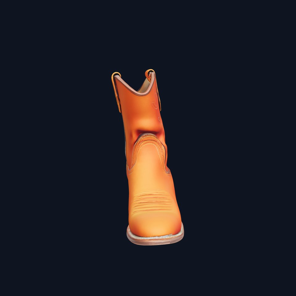 Cowboy Boot D Model Pack
