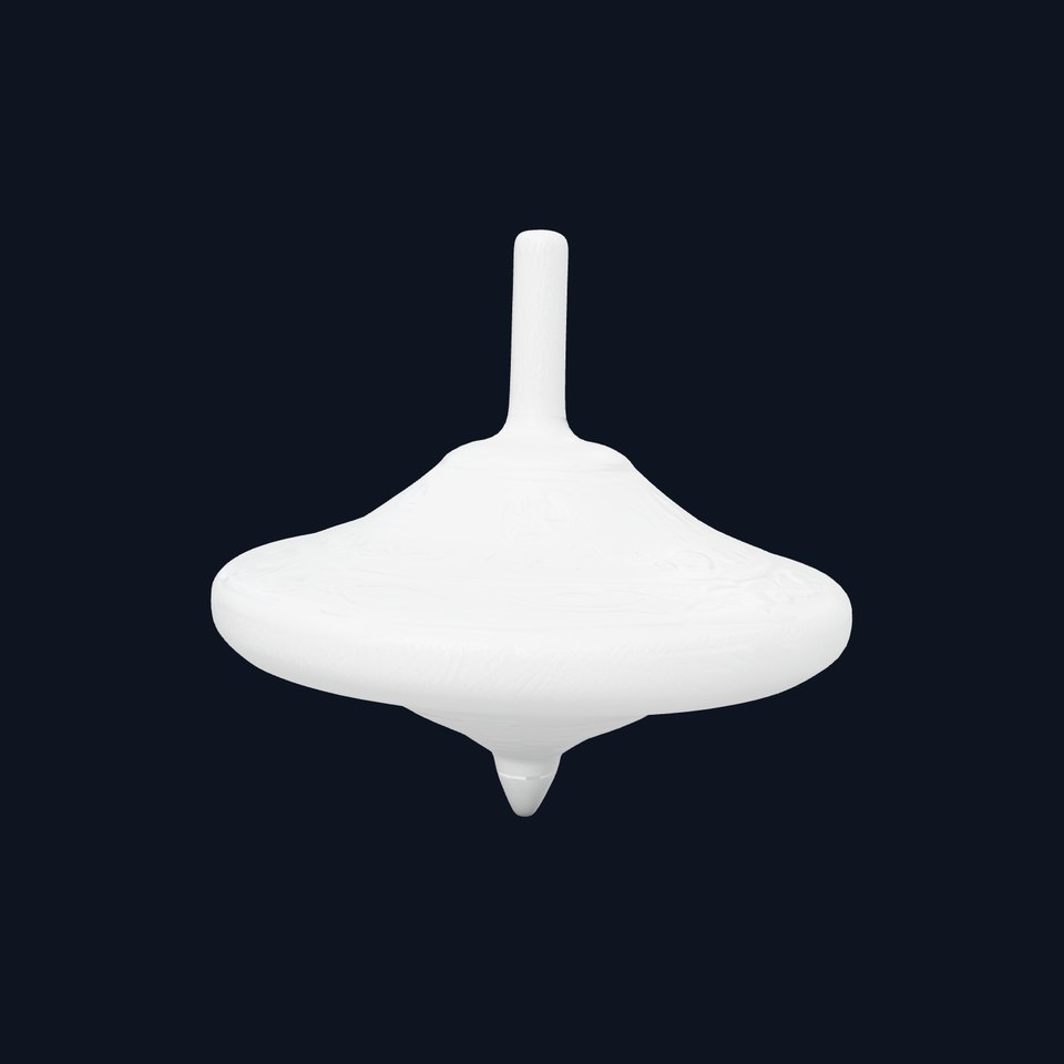 Colorful Spinning Top Model Pack