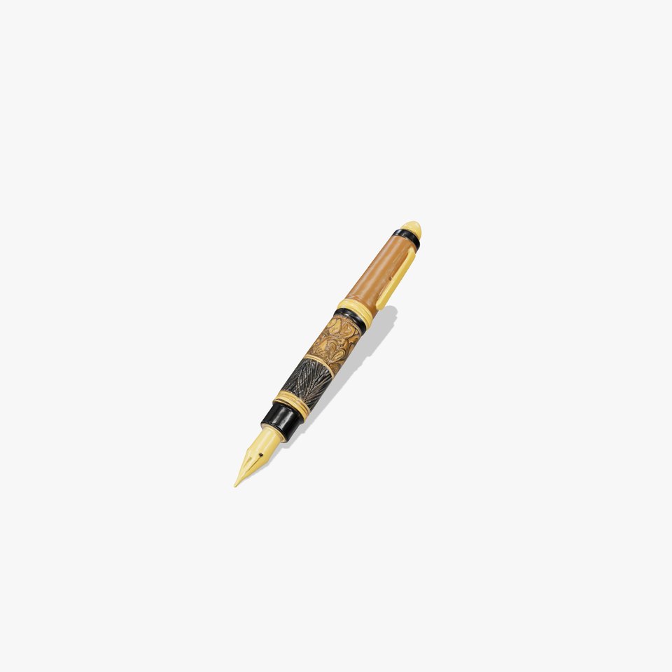 Elegant Fountain Pen Model Pack