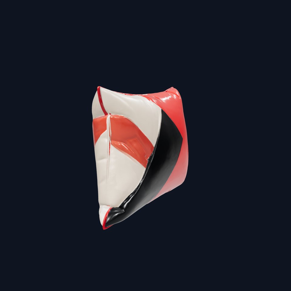 Geometric Pattern Cushion D Model Pack