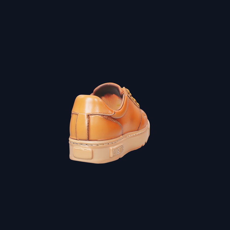 Stylish Leather Shoe D Model Pack
