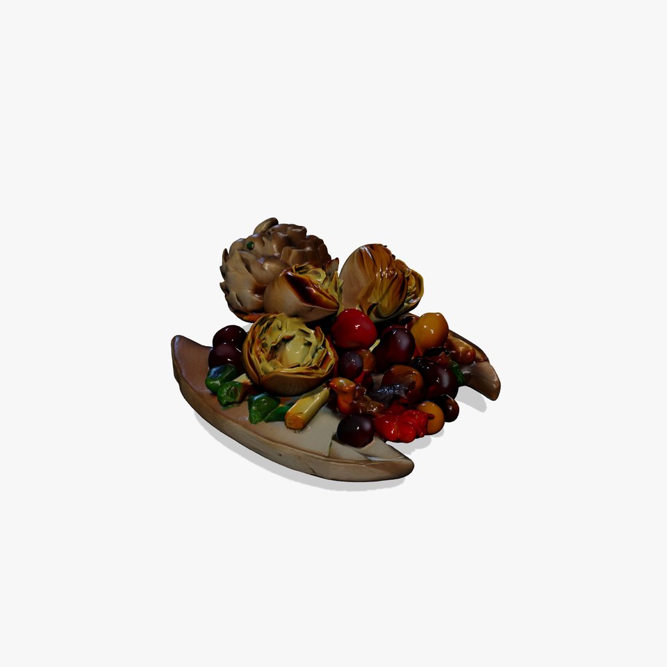 Gourmet Appetizer Platter D Model Pack