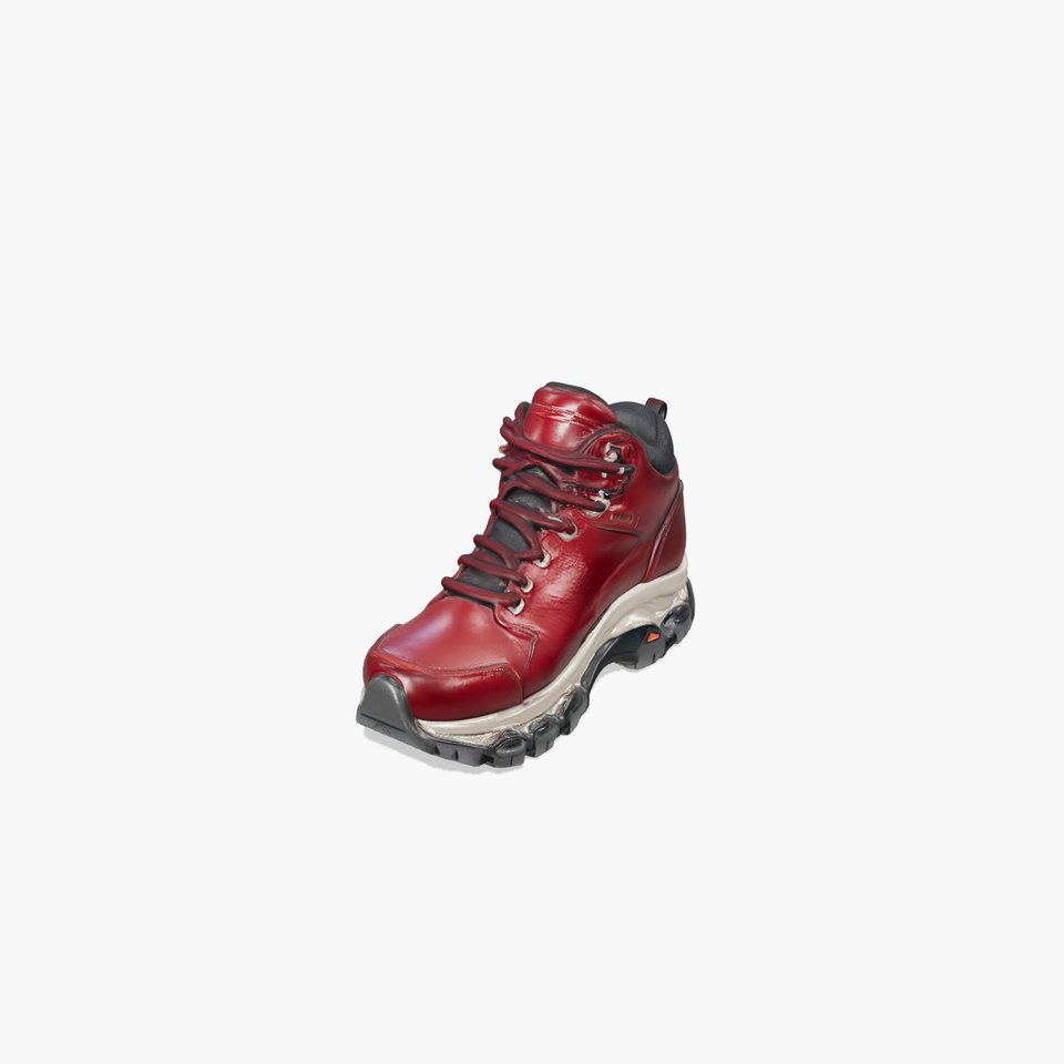 Rugged Hiking Boot D Model Pack