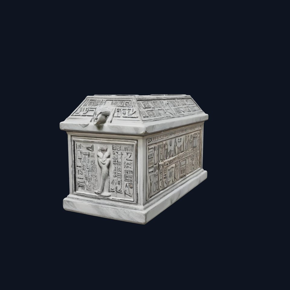 Ancient Egyptian Sarcophagus D Model Pack