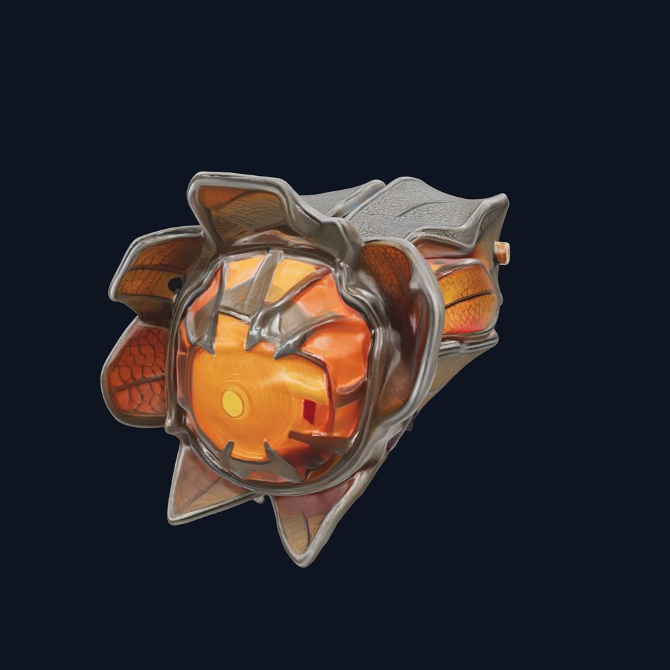 Futuristic Lantern Model Pack for Versatile Rendering