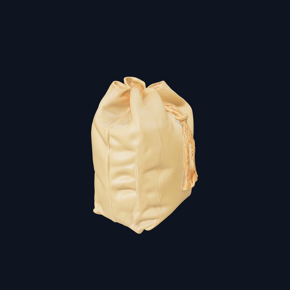 Versatile Canvas Drawstring Bag Model Pack