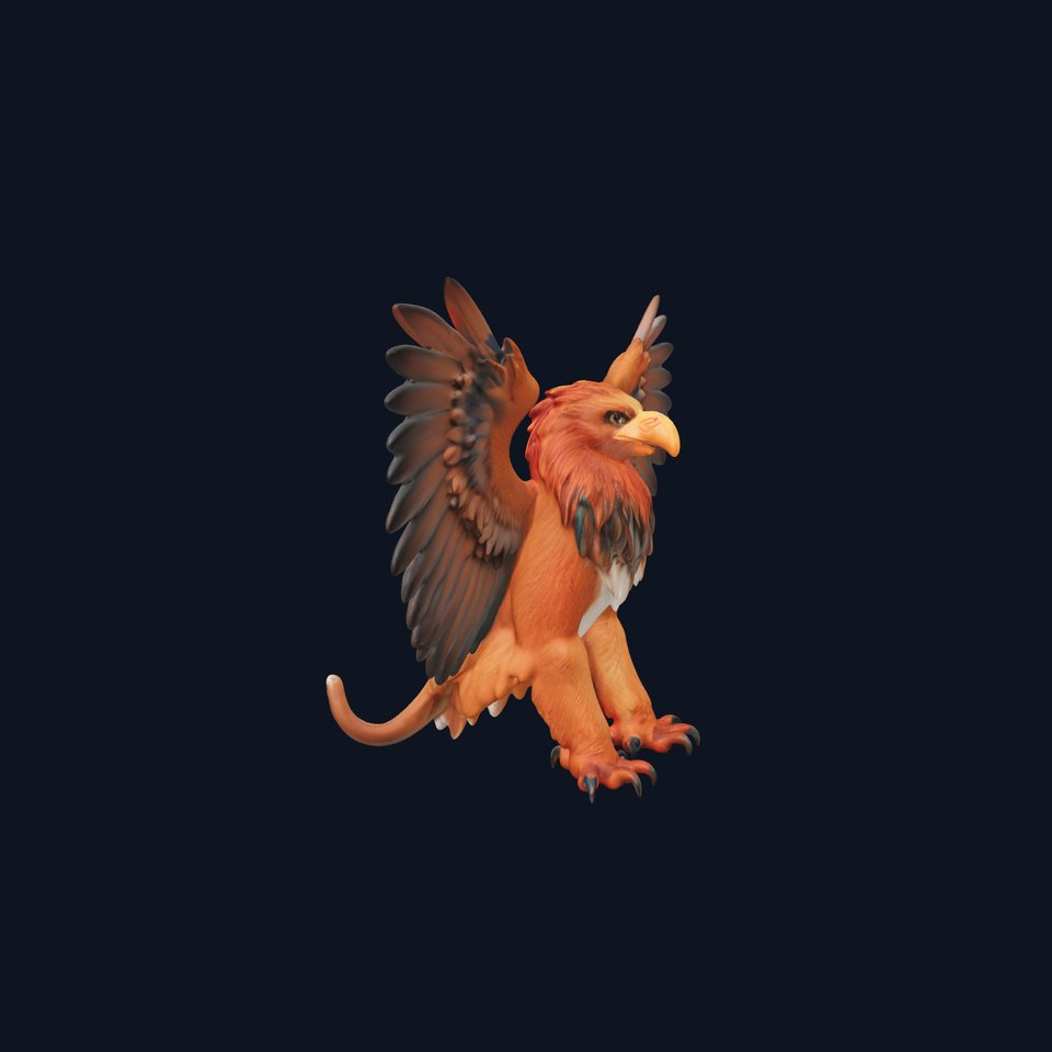 Majestic Griffin D Model Pack