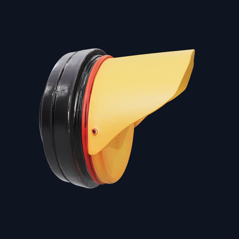 Industrial Traffic Light Model Pack with PBR Textures