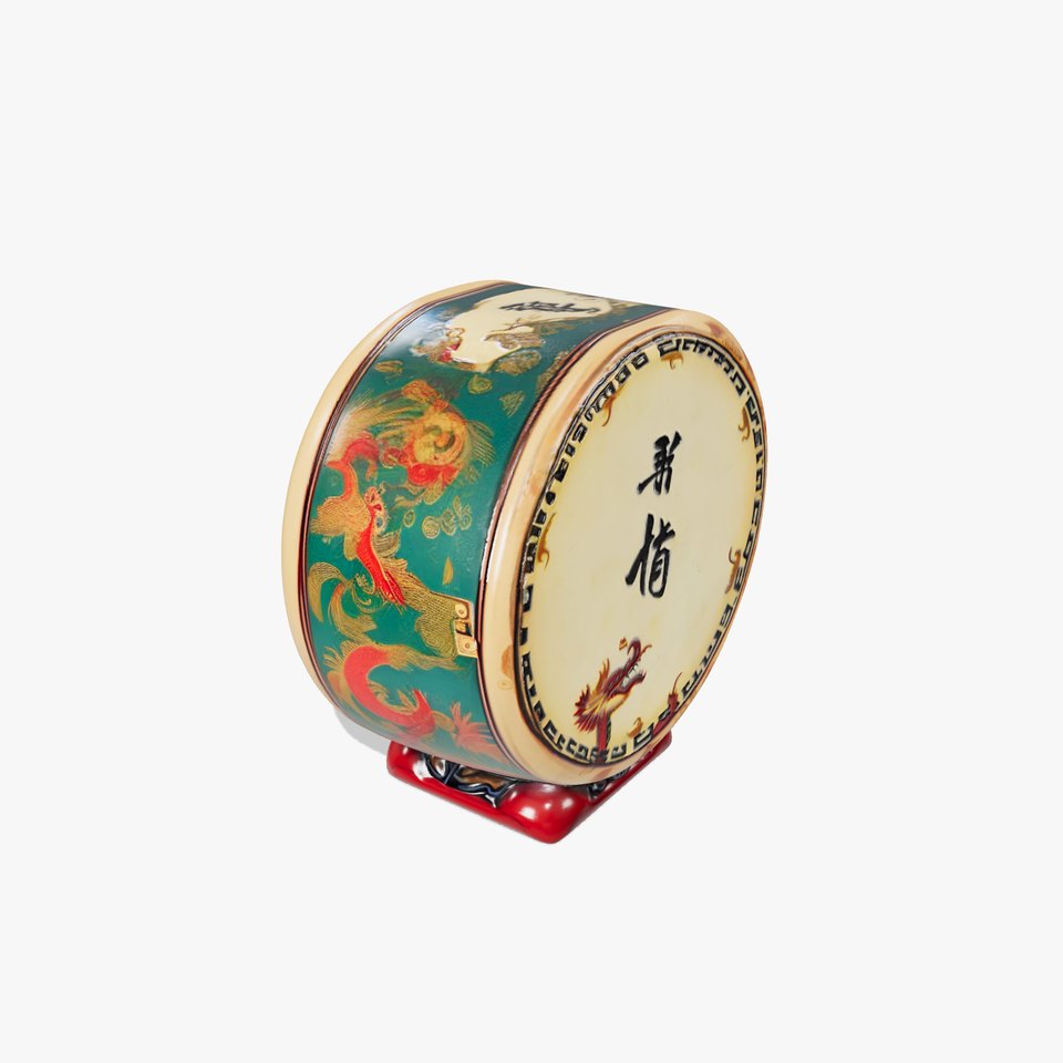 Traditional Dragon Drum Model Pack