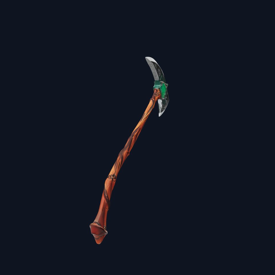 Fantasy Axe Model Pack with Textured Details