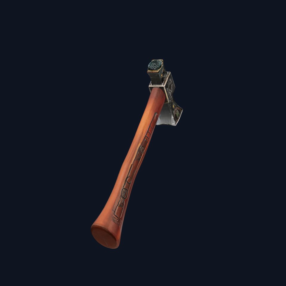 Nordic Battle Axe D Model Pack