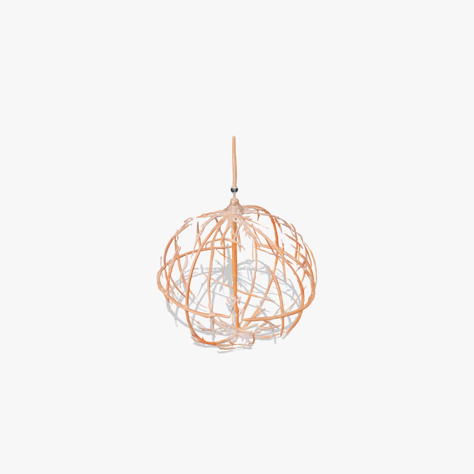 Rustic Spherical Pendant Light Model Pack