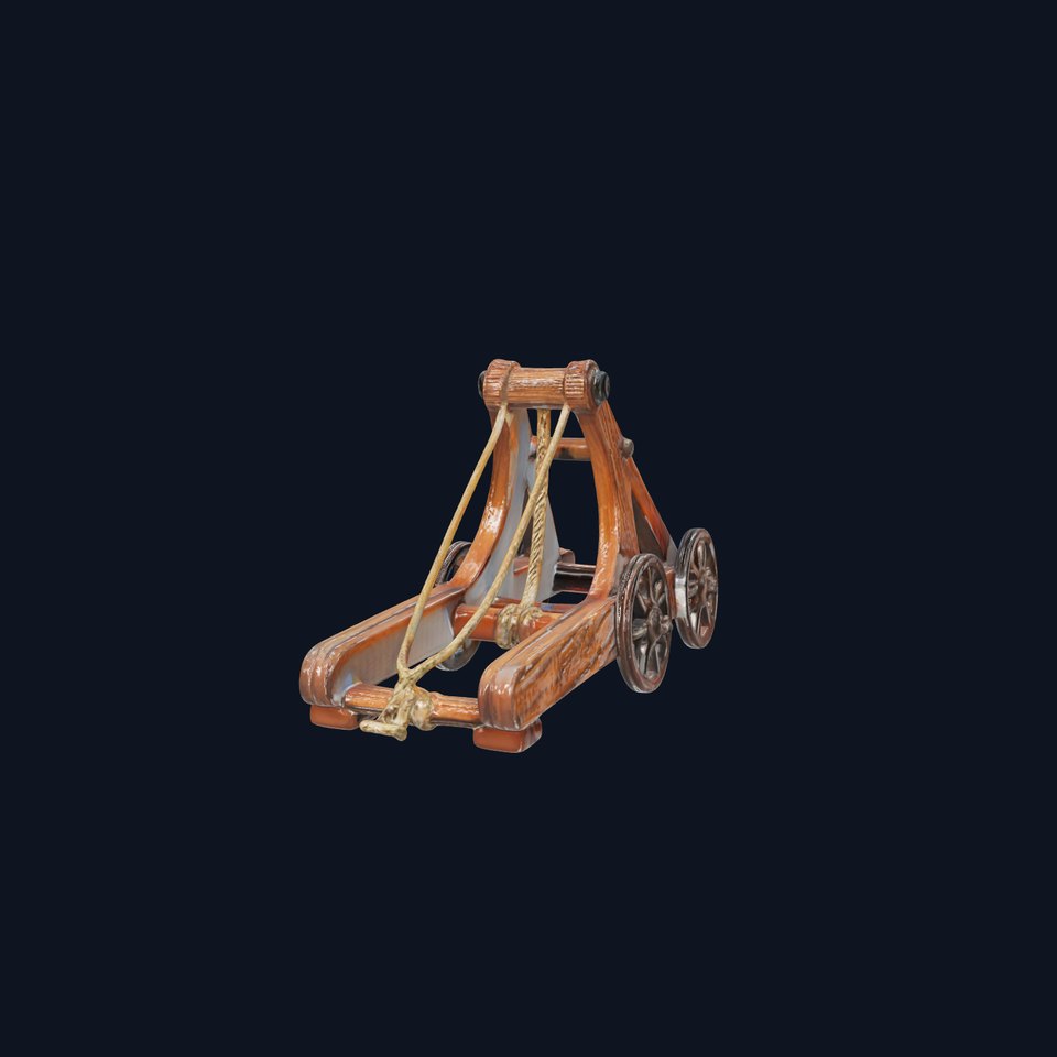 Medieval Catapult Model Pack for Historical Scenes