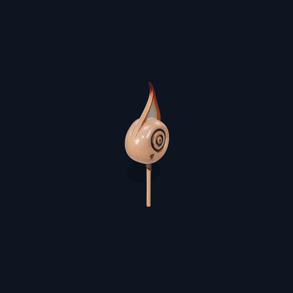 Spiral Flame Ornament Model Pack