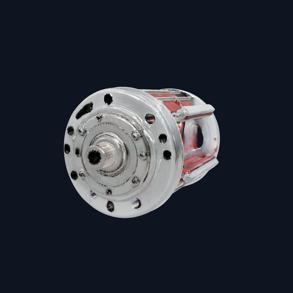 HighPrecision Electric Motor Model Pack