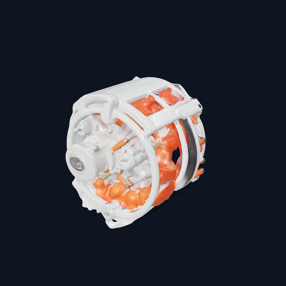 Electric Motor Model Pack  Detailed Mechanical Component