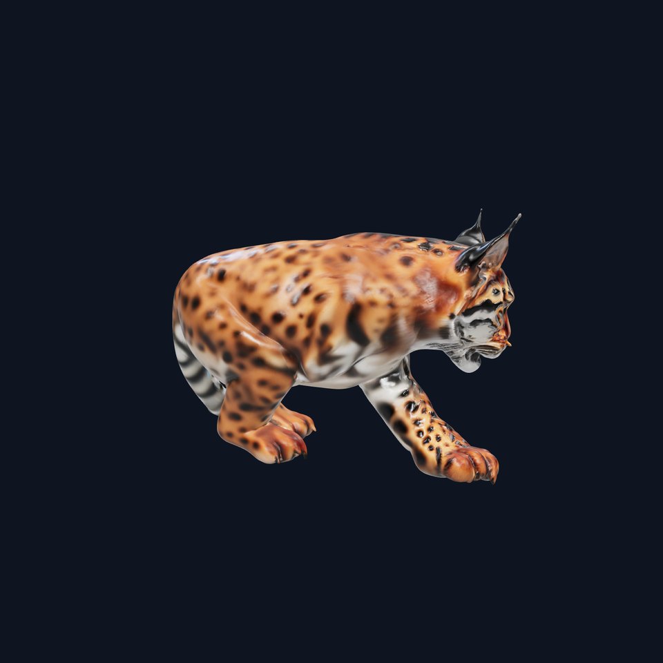 Jungle Wildcat Model Pack with Detailed Textures
