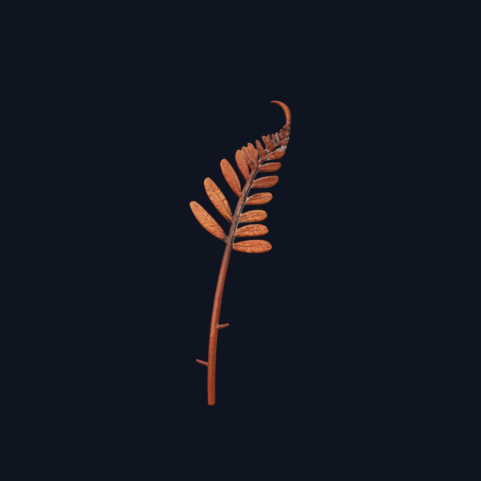 Fern Leaf Model Pack Realistic Plant Design