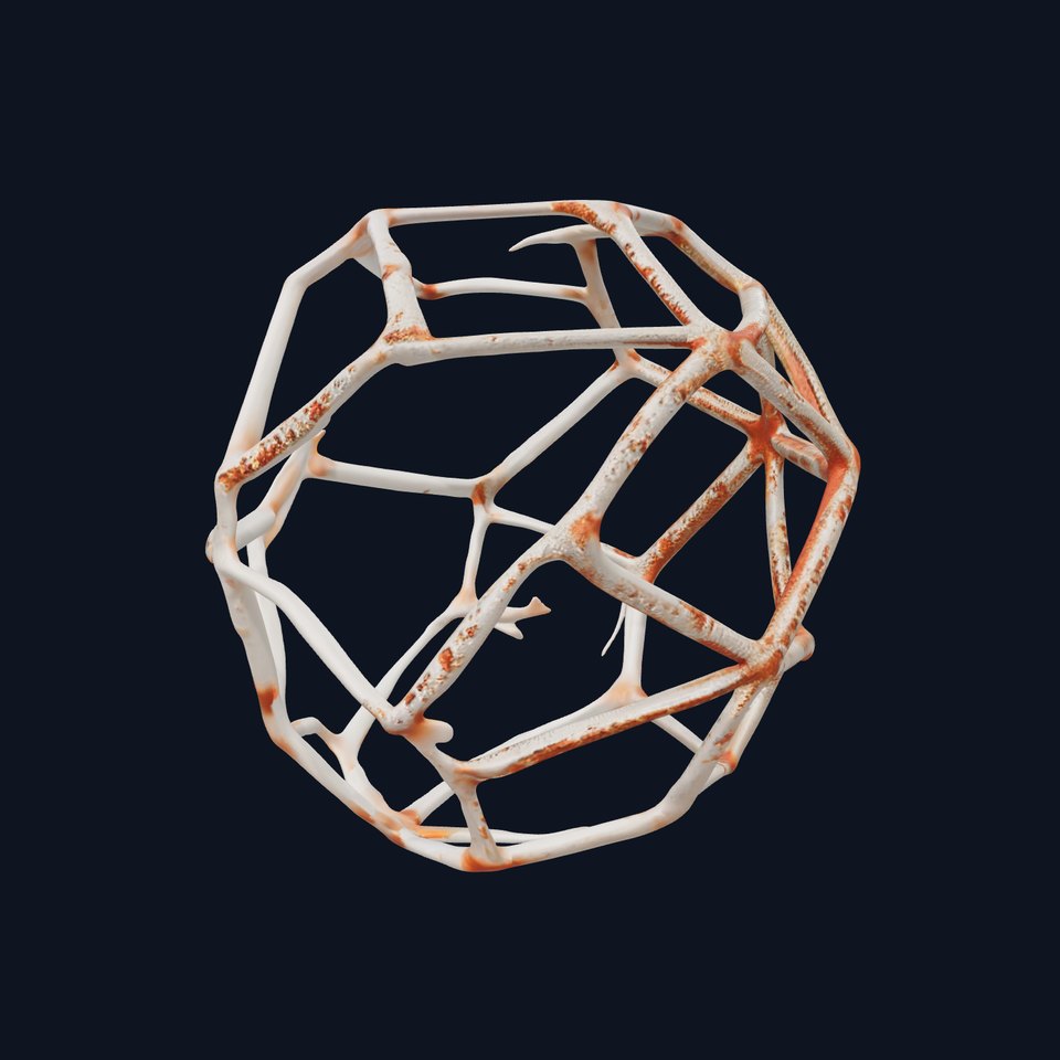Rustic Geometric Cage Model Pack