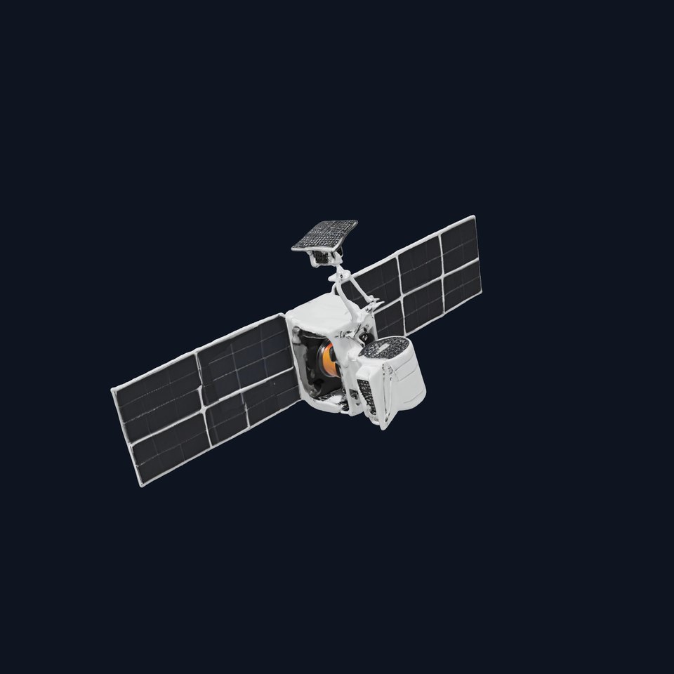 Detailed Satellite Model Pack for Games and Production