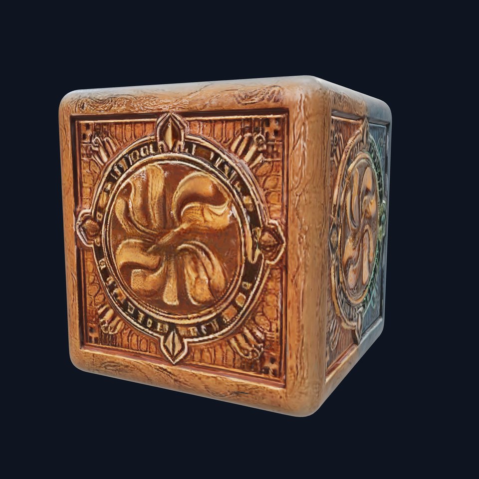 Mystical Artifact Cube model pack
