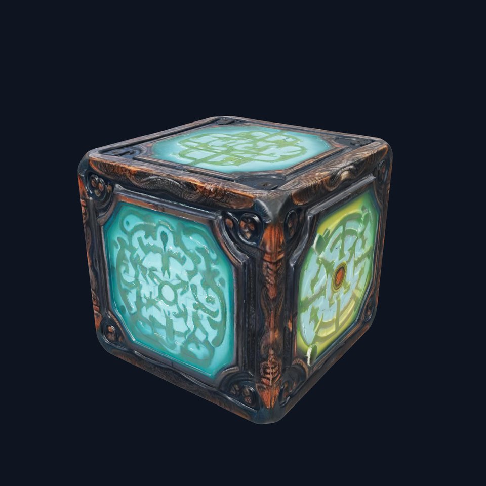 Mystical Artefact Cube Model Pack