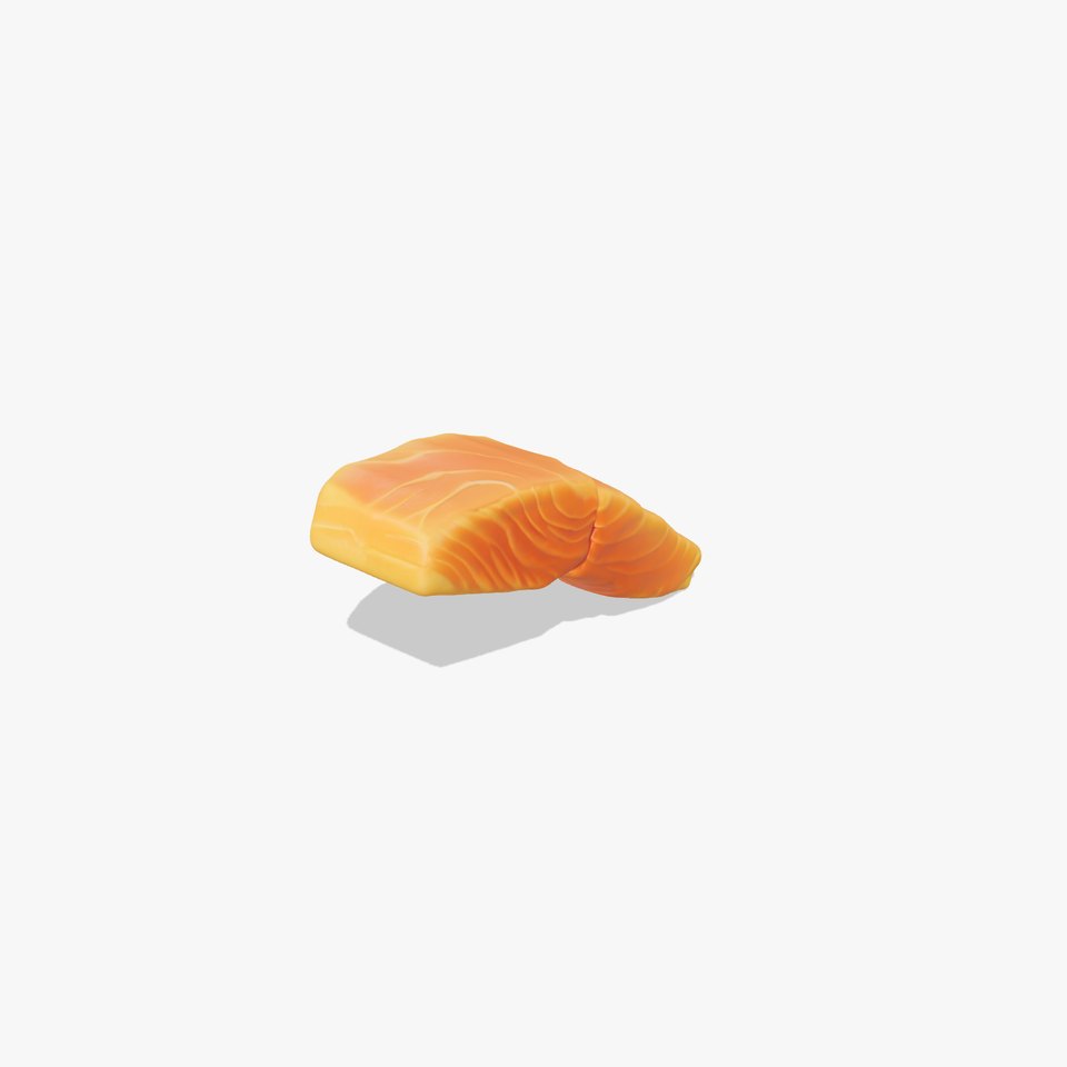 Salmon Fillet D Model Pack