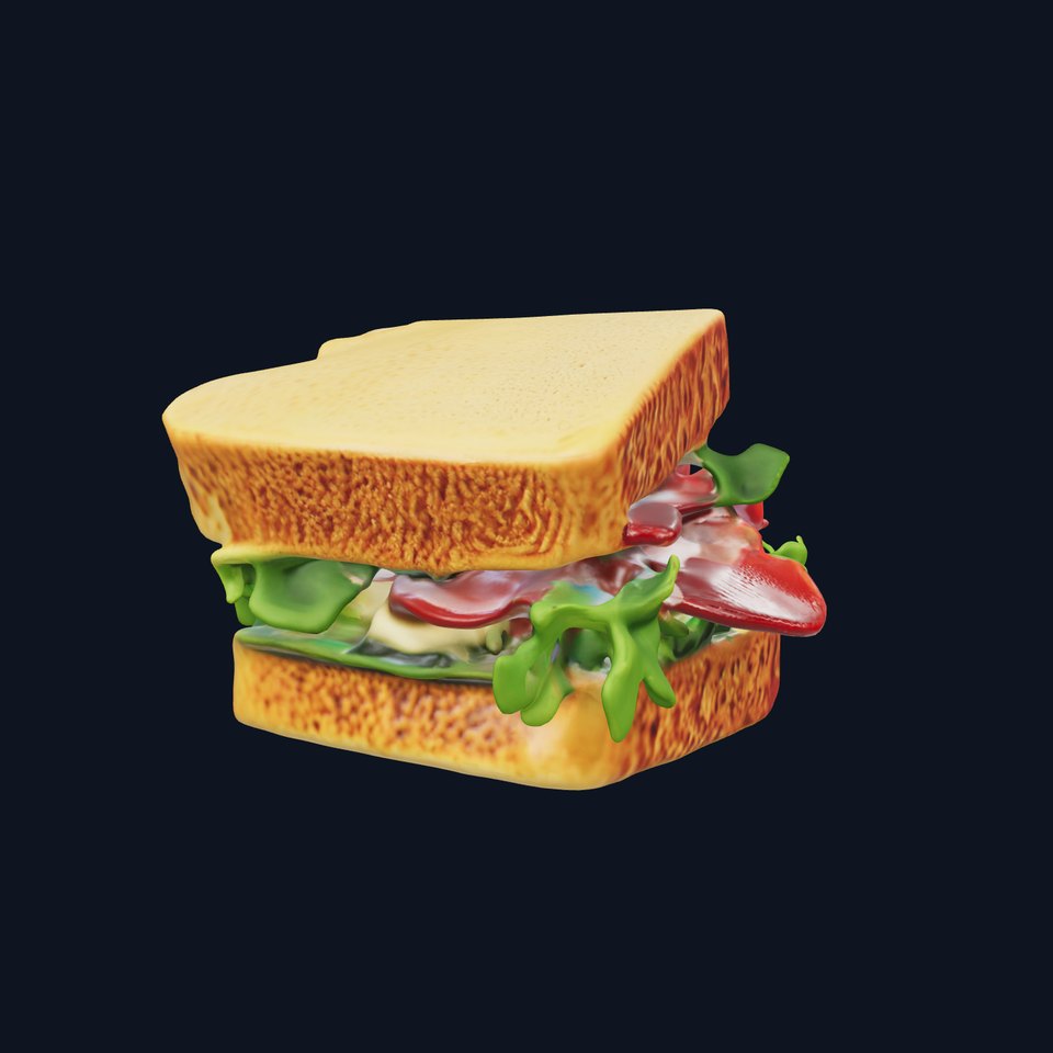 BLT Sandwich D Model Pack