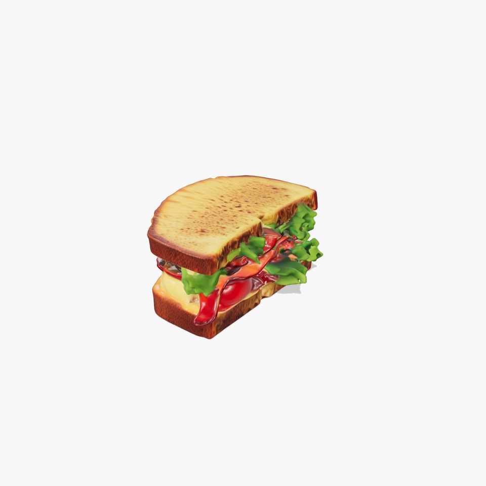 Realistic Sandwich Model Pack