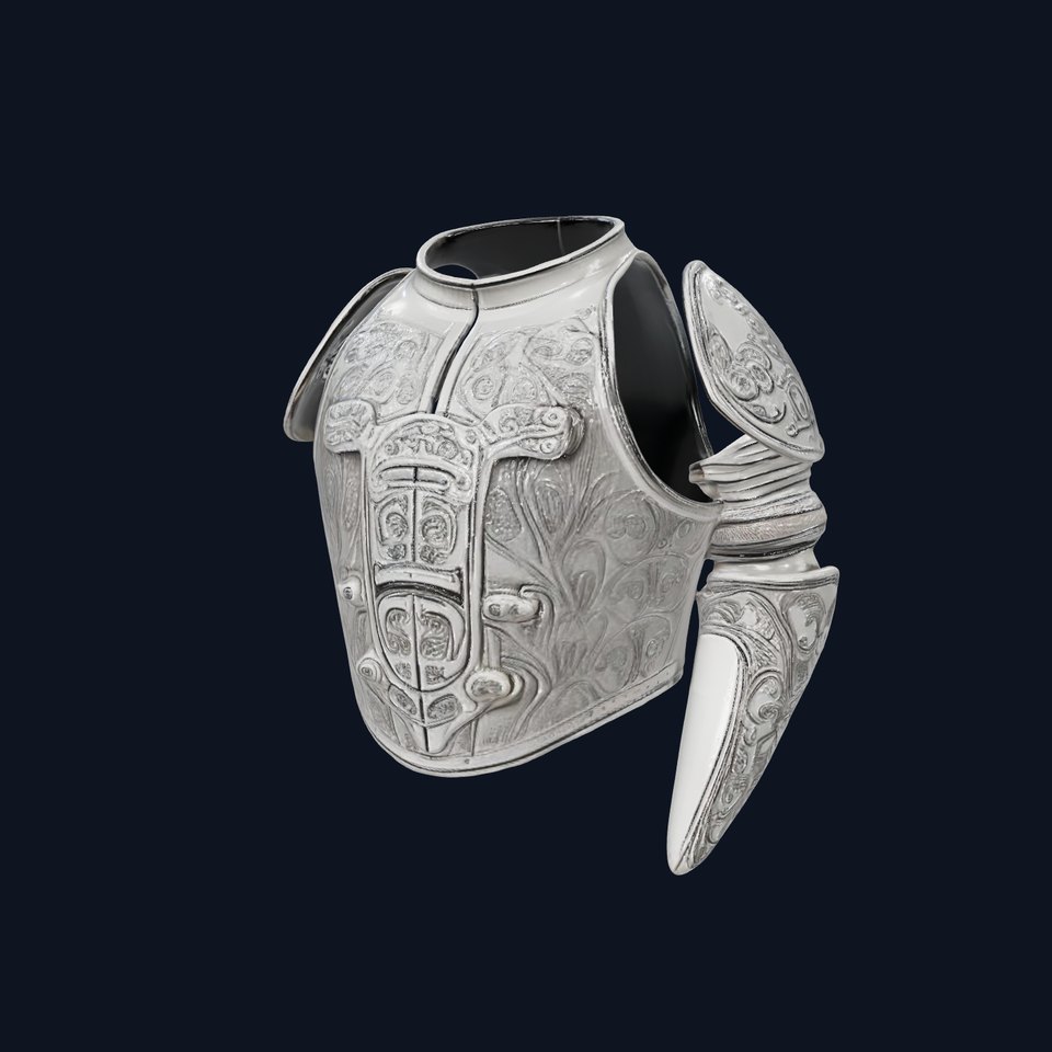 Medieval Ornate Helmet Model Pack