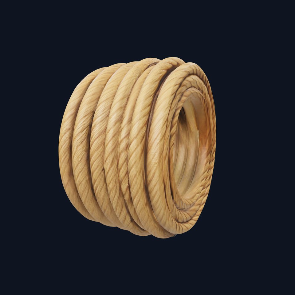 Rope Coil Model Pack for Environment and Simulation