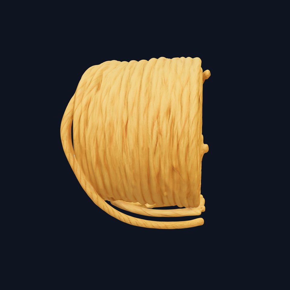 Coiled Rope D Model Pack for Multipurpose Use