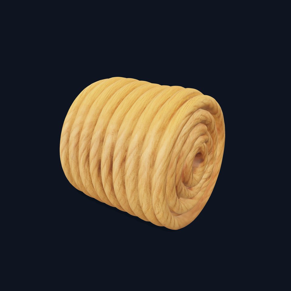 Realistic Rope Roll Model Pack