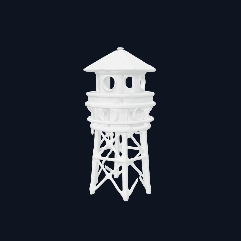 Wooden Lighthouse Tower model pack for Game and Architectural Visualization